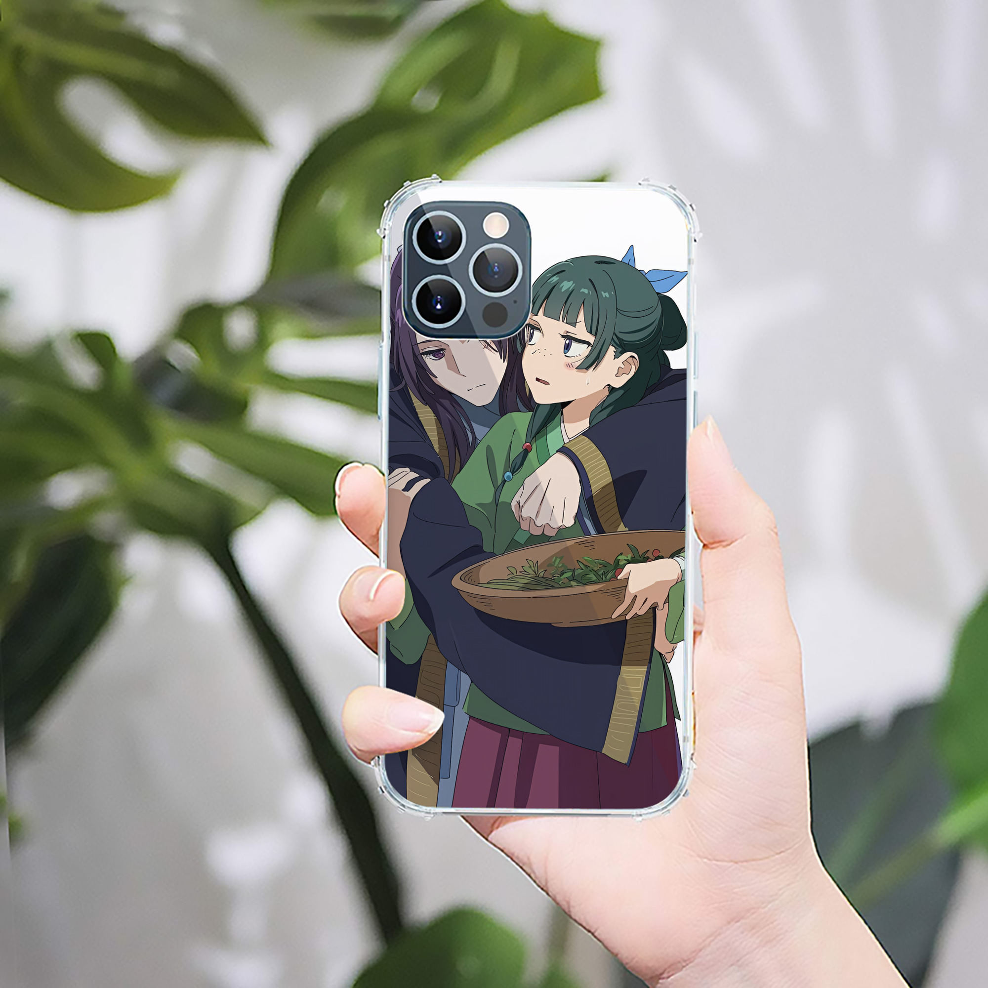 （画像用） 薬屋のひとりごと The Apothecary Diaries 【iPhone 12シリーズ対応】透明スマホケース（クリアソフトケース）
